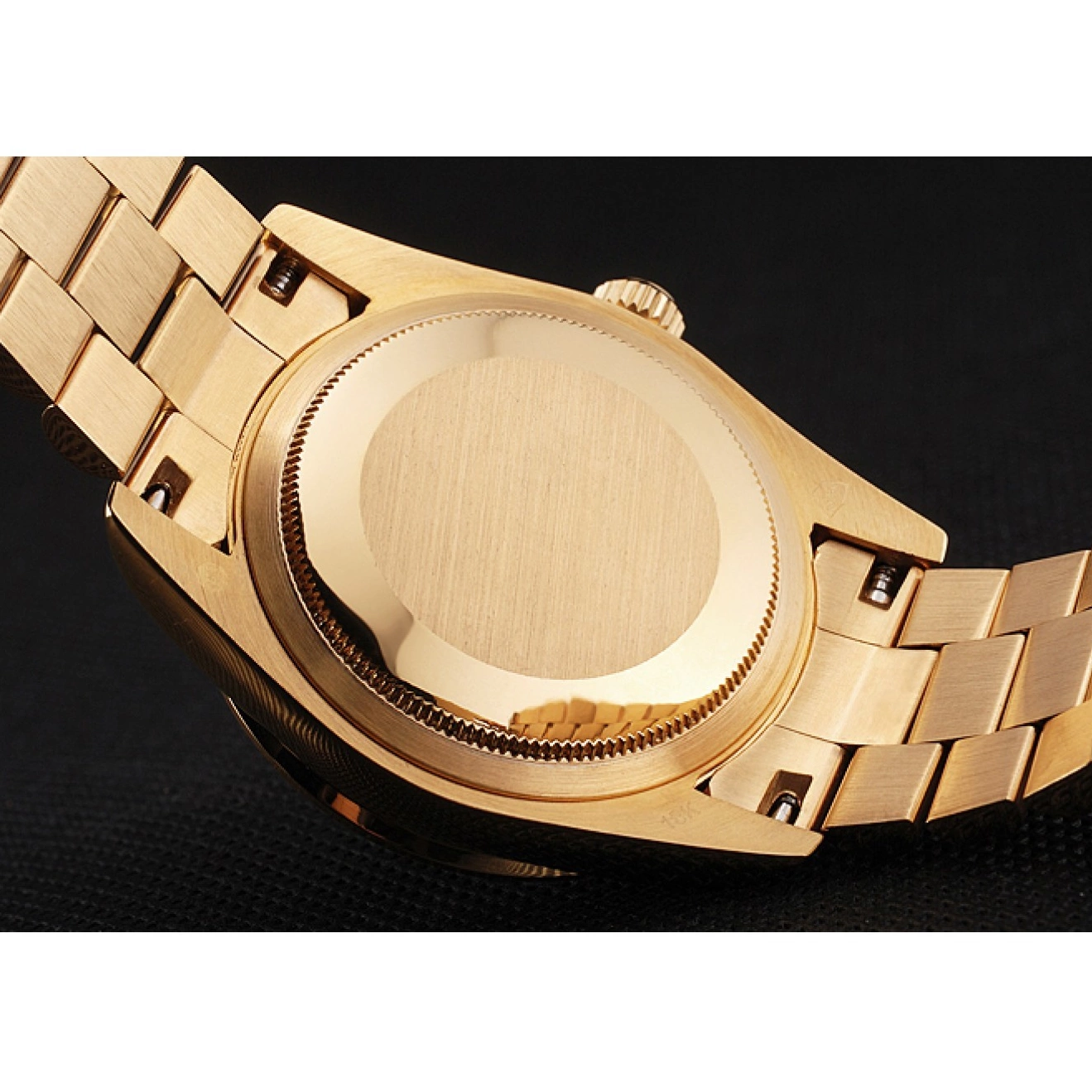 Aaa replica watch Swiss Day Pave Rolex And Case Bezel Gold Bracelet Diamond Date Dial And 0814